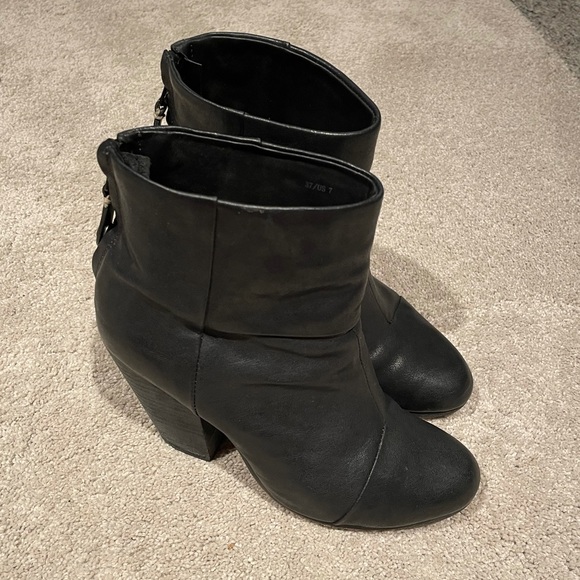 Rag & Bone Newbury boot. Black. Size 37 - Picture 4 of 7